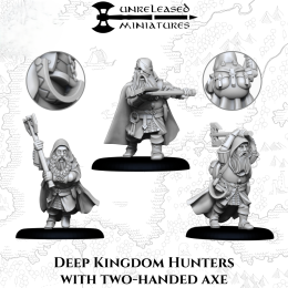 Deep Kingdom Hunters with two handed axe